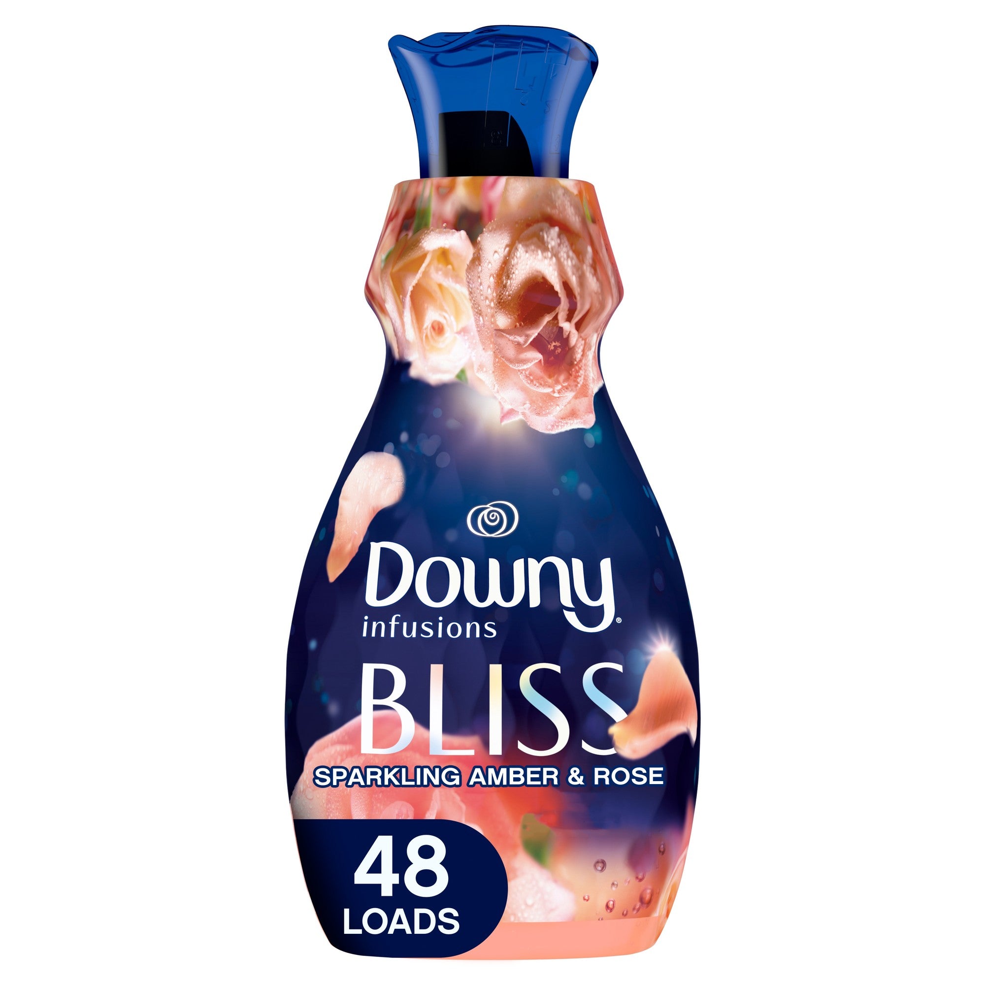 Downy Infusions Bliss Sparkling Amber 48 Load Liquid Fabric Softener 32 Fl Oz - Bellso